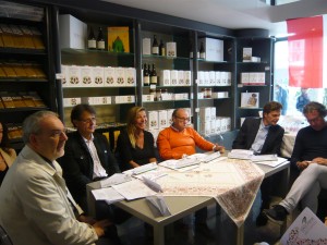 un momento della conferenza stampa