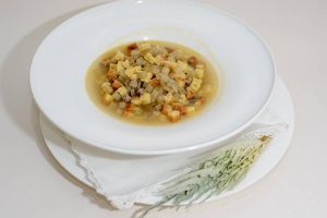 Brodo con Cardone