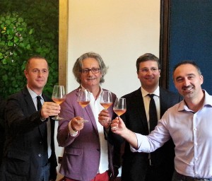 (da sinistra: Antonio Di Marco, Franco D'Eusanio, Lorenzo Mucci, Francesco Del Biondo)