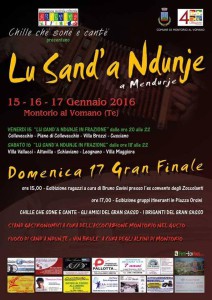 La locandina della manifestazione