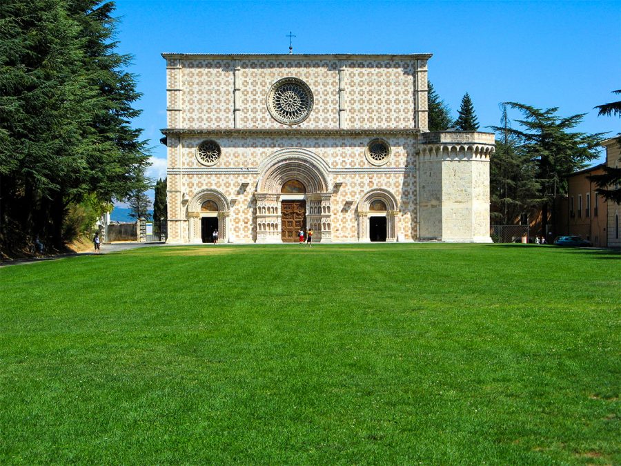 L'Aquila: Basilica di Collemaggio (ph. sito camminiditalia.it)
