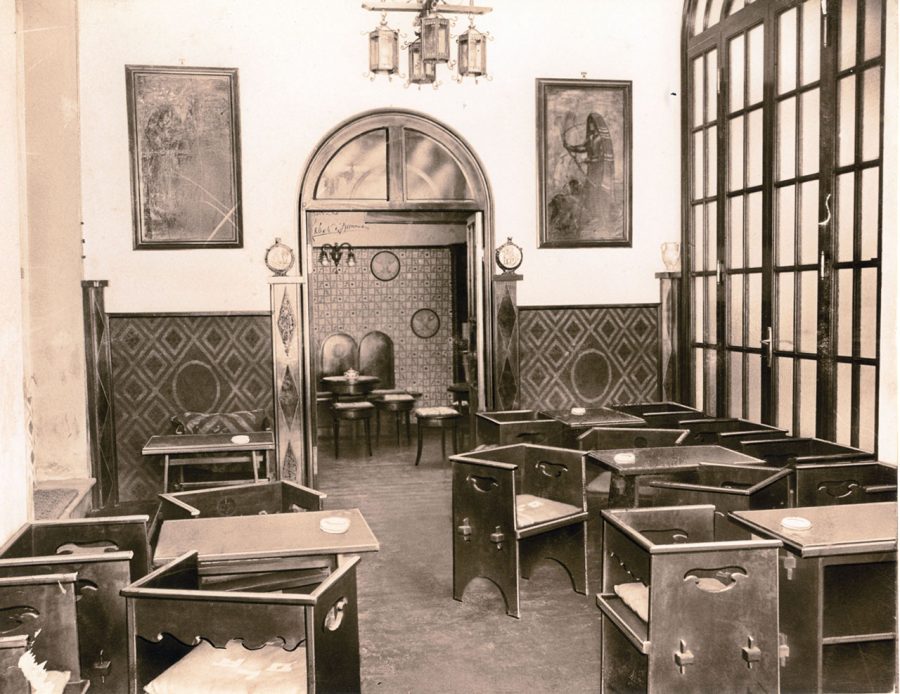 Interno del locale originario (ph. archivio sito luigidamicopescara.it)