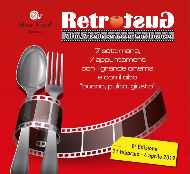 La locandina della rassegna Retrogusto
