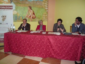 da sinistra: Antonio Paolini, Raffaella Nobile, Angela Pagliaro, Massimo Di Cintio
