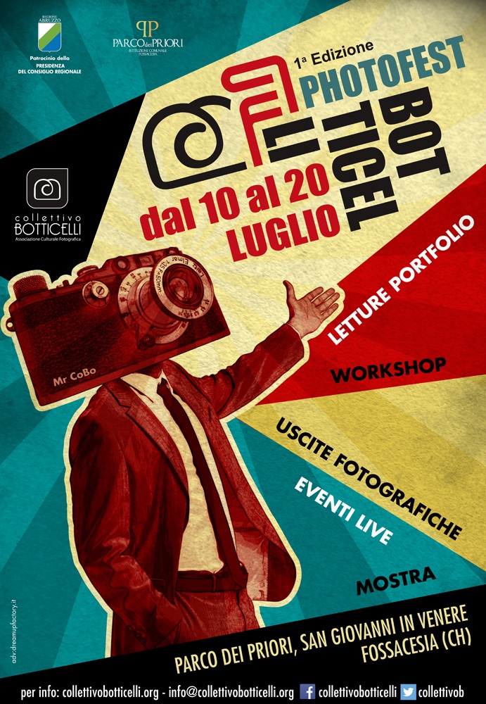 Dal 10 al 20 luglio al Parco dei Priori di Fossacesia il primo “Botticelli Photo Fest”