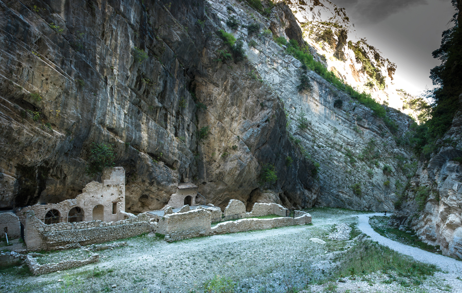 Resti del complesso monastico di San Martino in Valle (ph. Maurizio Anselmi)