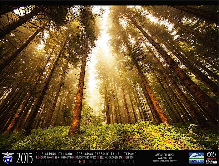 Il CAI Teramo presenta il calendario fotografico 2015