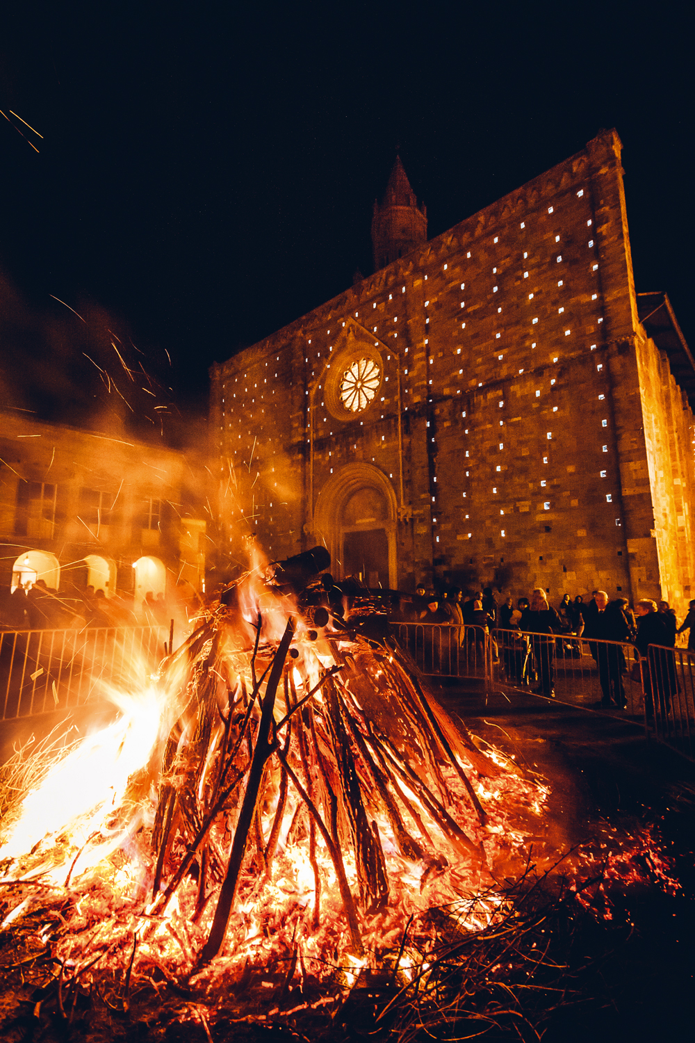 L’inverno di Atri si accende di fuoco