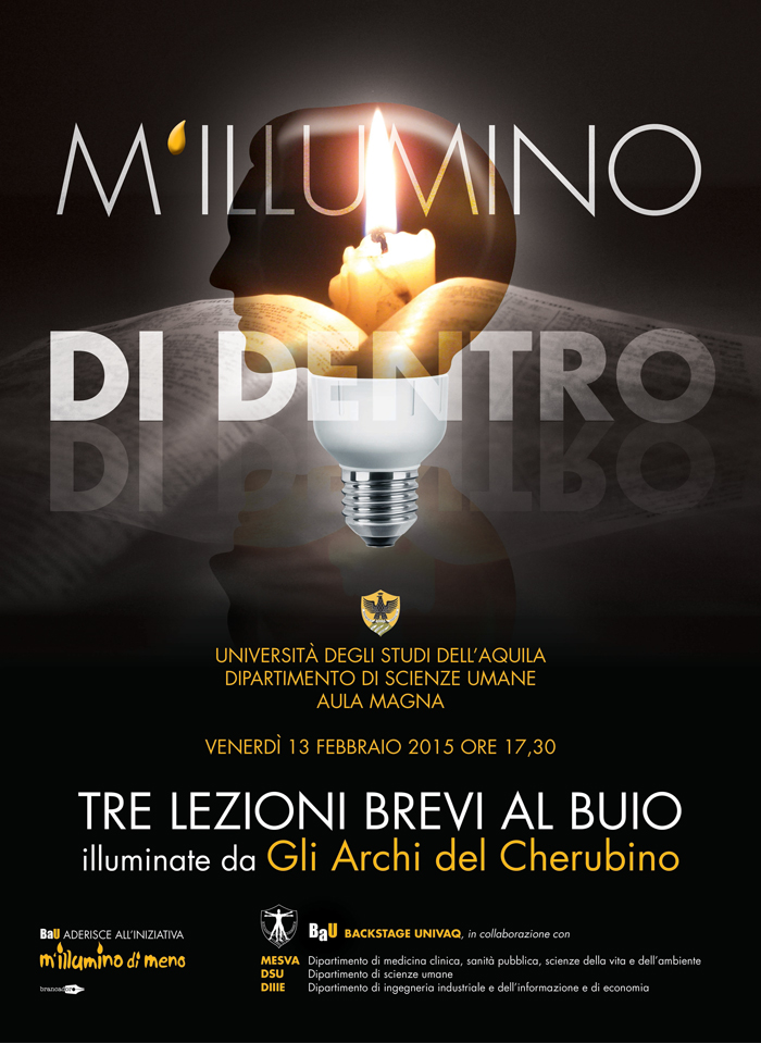 L’AQUILA: M’ILLUMINO DI DENTRO