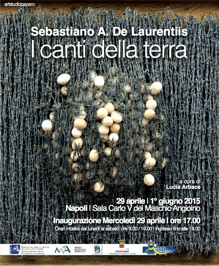 La mostra di Sebastiano de Laurentiis a cura di Lucia Arbace al Maschio Angioino