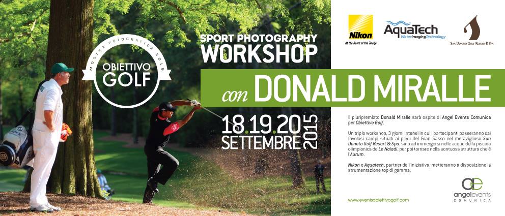Obiettivo Golf: arriva in Abruzzo il workshop fotografico con Donald Miralle