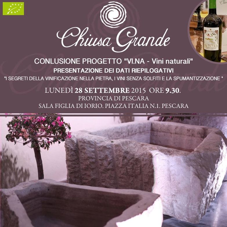 CHIUSA GRANDE: I SEGRETI DELLA VINIFICAZIONE NELLA PIETRA, I VINI SENZA SOLFITI E LA SPUMANTIZZAZIONE