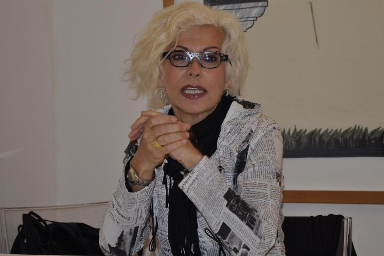 Licia Granello in Abruzzo con il suo ultimo libro