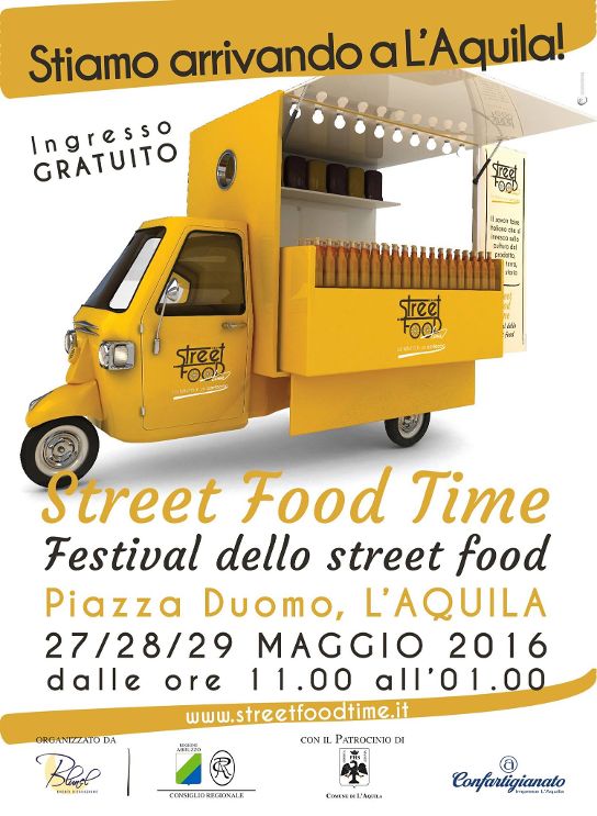 Street Food Time L’Aquila, la felicità in un cartoccio