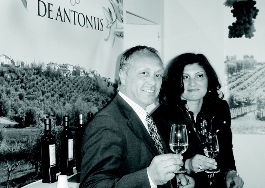Adele De Antoniis con il marito Giuseppe Mattei