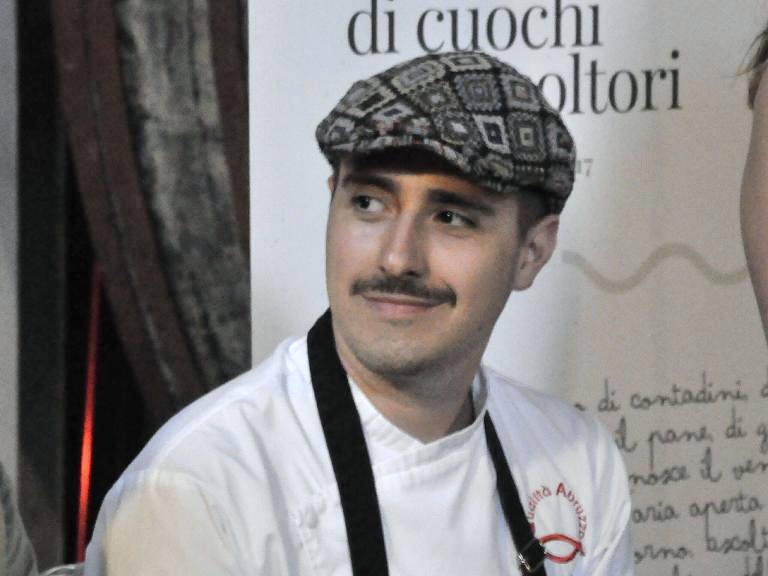 Gianni Dezio del ristorante Tosto di Atri (ph: Ivan Masciovecchio)