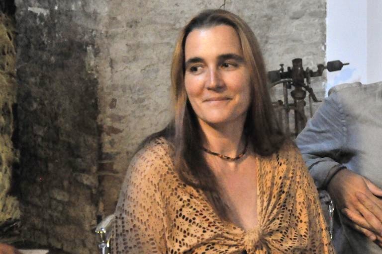 Maria José Moraza della fattoria Gioia di Cellino Attanasio (ph. Ivan Masciovecchio)