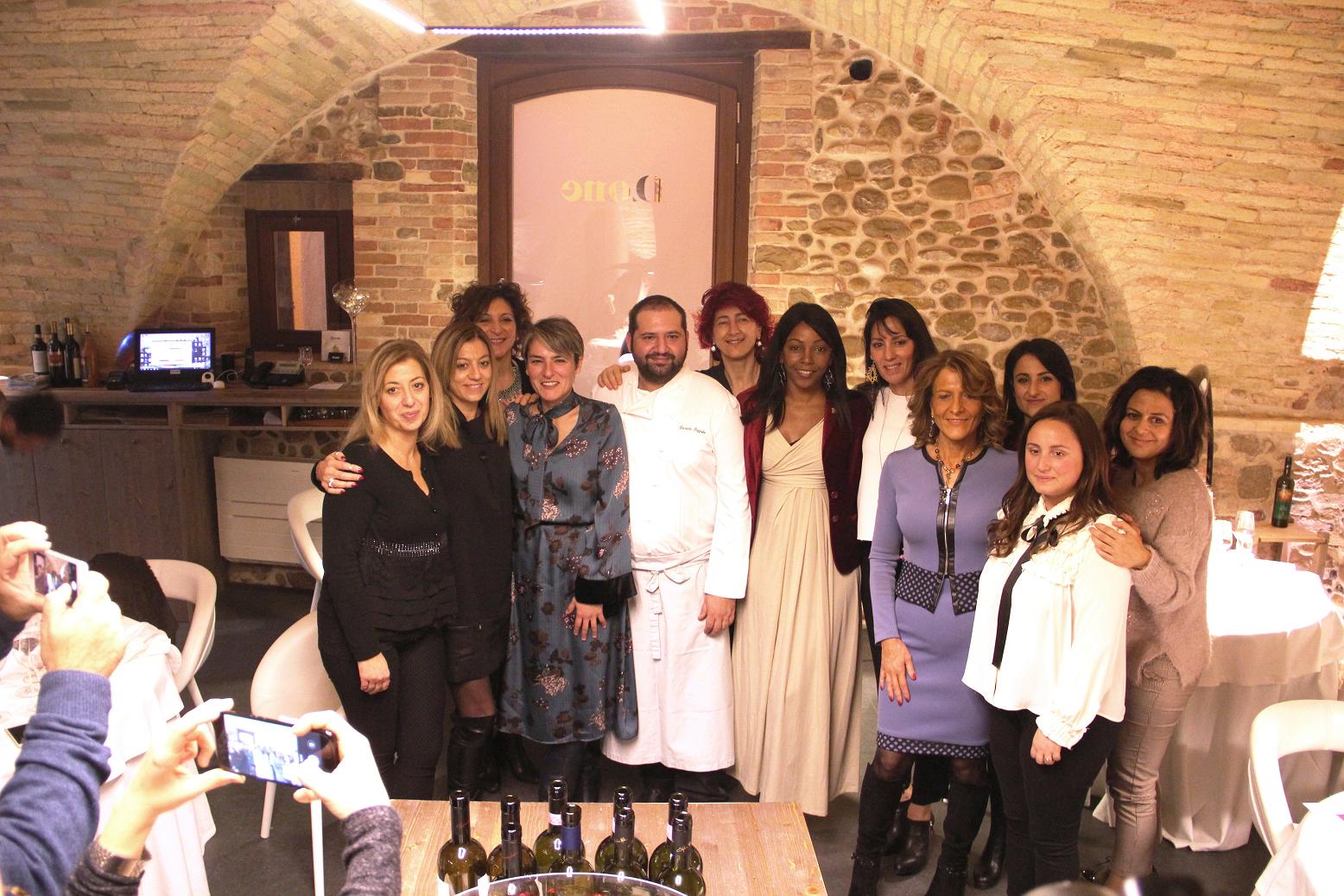 Il “pranzo da star” con le Donne del Vino d’Abruzzo