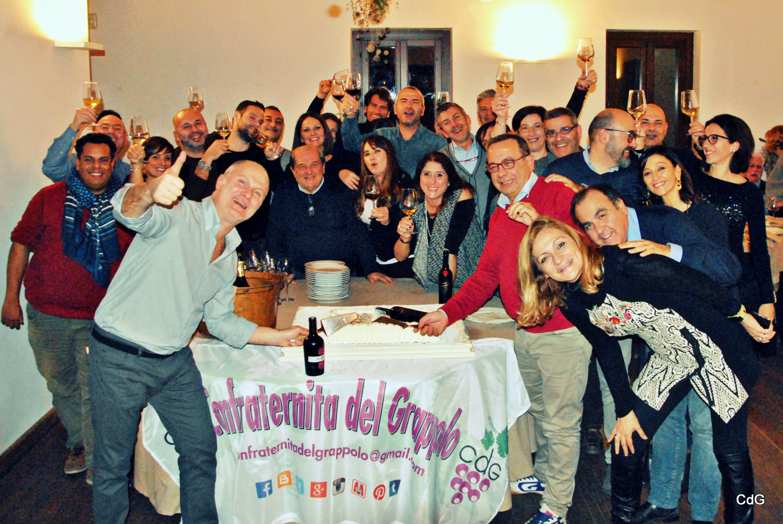 Serata di Vini&Sorrisi con la Confraternita del Grappolo