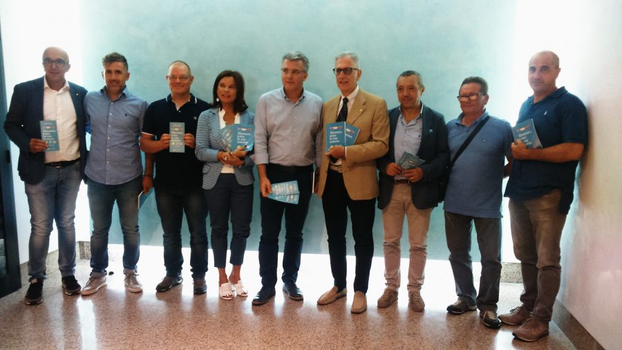 I partecipanti alla conferenza stampa di presentazione del Salone del Gusto (ph. Ivan Masciovecchio)