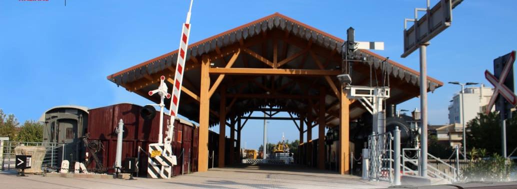 Una tettoia polifunzionale per il Museo del Treno di Montesilvano