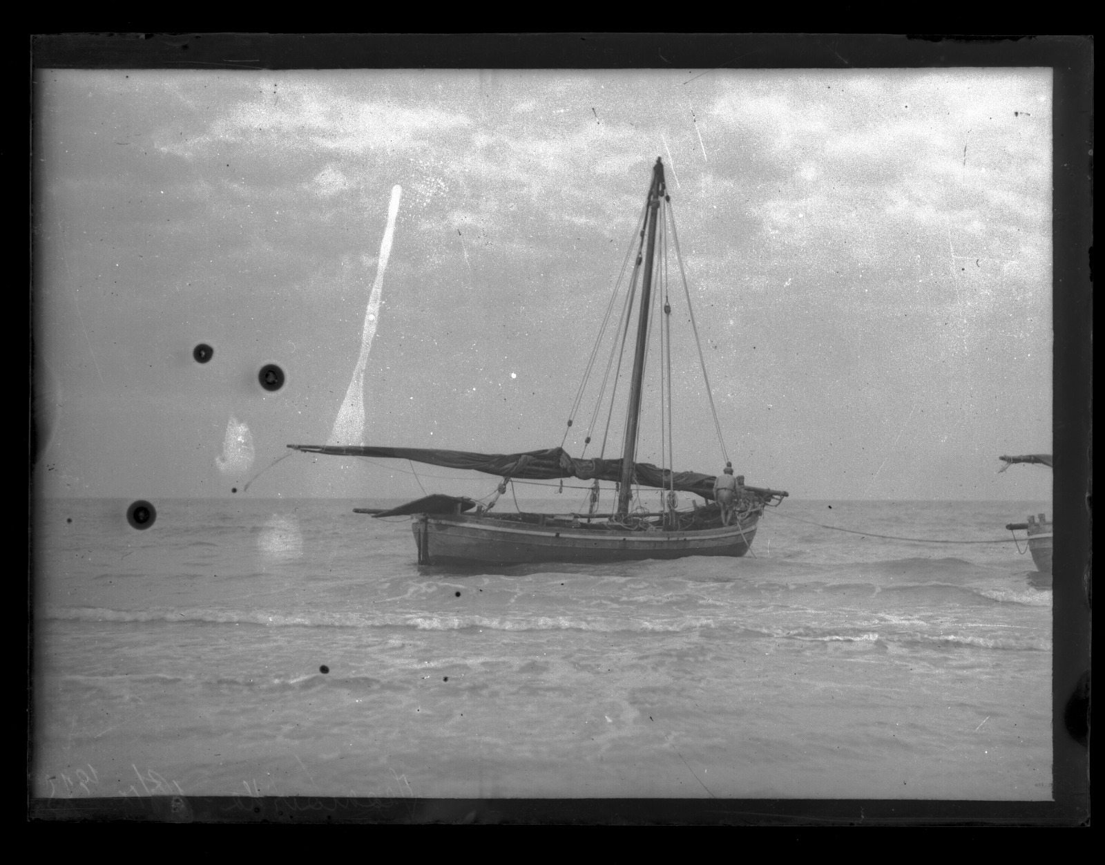 Barca a vela. Francavilla al Mare, 18 novembre 1929