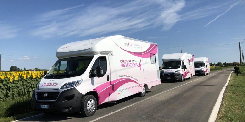 Komen Italia, tappa a Pescara della Carovana della Prevenzione