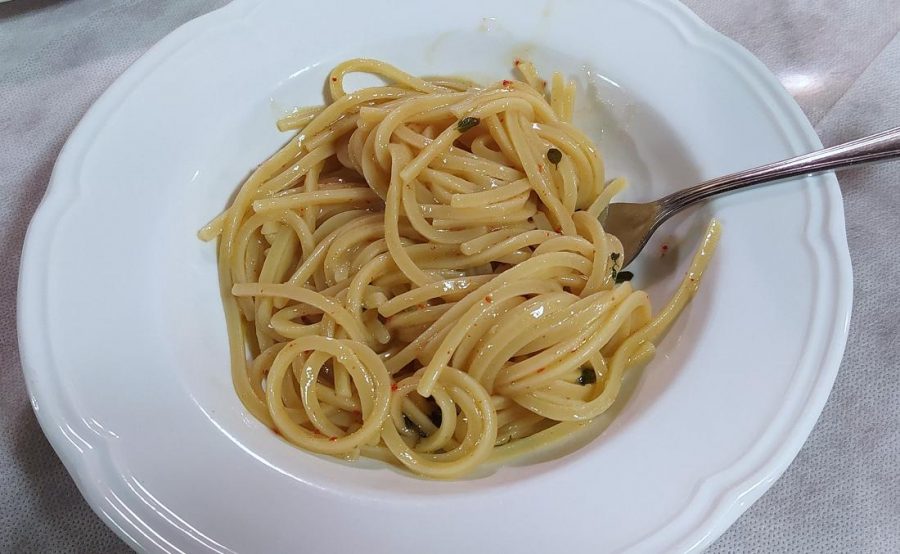 Trighetti aglio, olio e alici (ph. Ivan Masciovecchio)