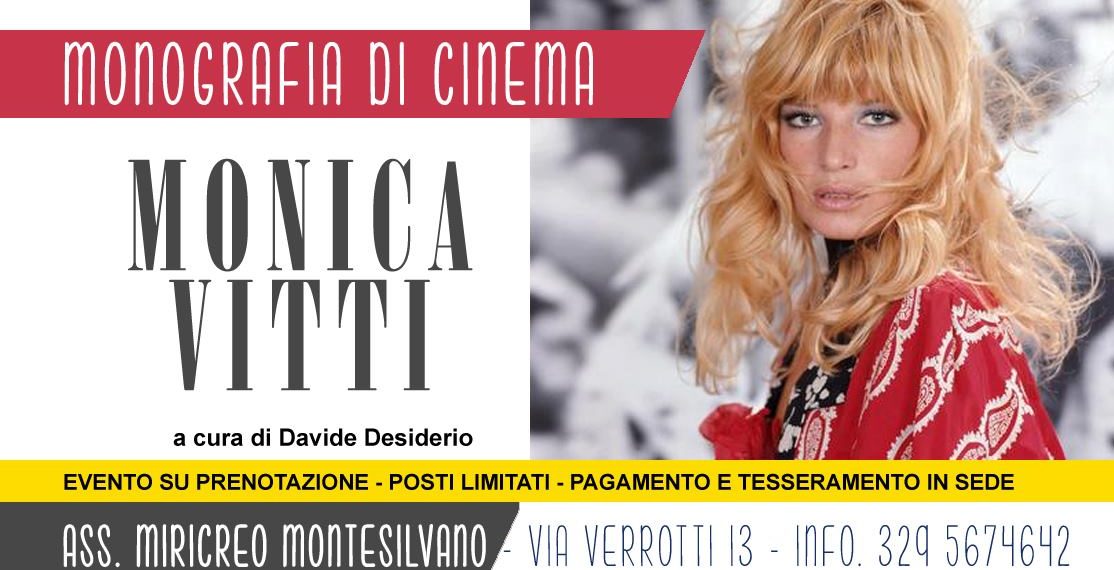 Montesilvano, incontro dedicato a Monica Vitti