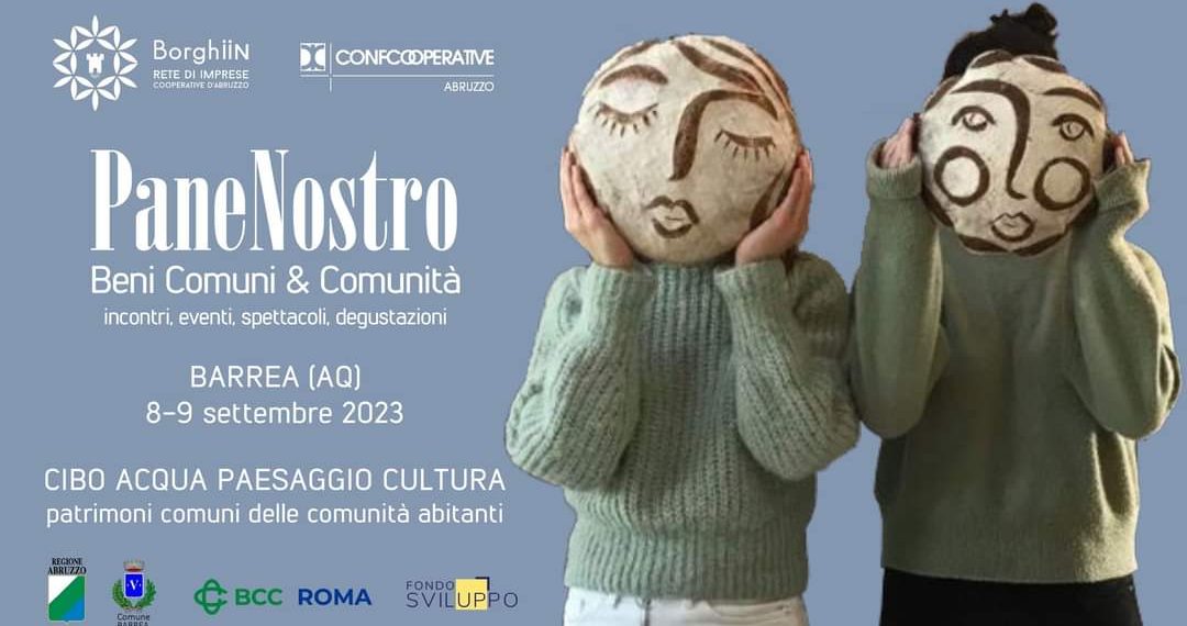 PaneNostro, a Barrea per il Festival delle Cooperative di Comunità d’Abruzzo