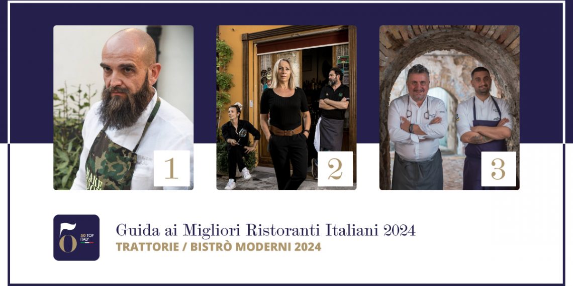 50 Top Italy 2024, è fiorentina la migliore trattoria d’Italia. Abruzzo presente con cinque insegne