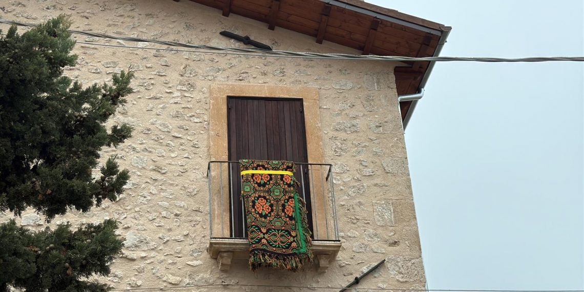 Goriano Valli, con «Ju Sbanment» rivive la tradizione delle coperte abruzzesi