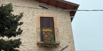 Goriano Valli, con «Ju Sbanment» rivive la tradizione delle coperte abruzzesi